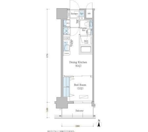 アーバネックス深川住吉の物件間取画像